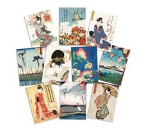 Giapponese Ukiyo-E Arte Biglietti di Auguri Compleanno 10 Set Valentines Giorno