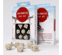 Giapponese Ultimo Parole Stone Dadi Set Gioco di Ruolo Giochi Q-Workshop Dnd RPG