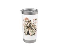 Giapponesi-Gatti Content-Creator Social-Media-Influencer Bicchiere termico in acciaio inox doppia parete