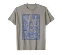 Giardinaggio Biologico Dirt Nerd Coltiva Il Tuo Maglietta