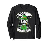 Giardinaggio Cardio Garden Tools Cute Panda Bear Gardener Maglia a Manica