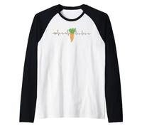 Giardinaggio con Le Carote Maglia con Maniche Raglan