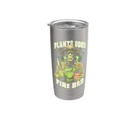 Giardinaggio Frankenstein Piante Buon fuoco Cattivo giardiniere Bicchiere termico in acciaio inox doppia parete