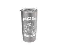 Giardinaggio Frankenstein Piante Buon fuoco Cattivo giardiniere Bicchiere termico in acciaio inox doppia parete