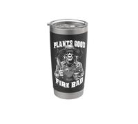 Giardinaggio Frankenstein Piante Buon fuoco Cattivo giardiniere Bicchiere termico in acciaio inox doppia parete