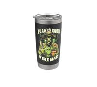 Giardinaggio Frankenstein Piante Buon fuoco Cattivo giardiniere Bicchiere termico in acciaio inox doppia parete