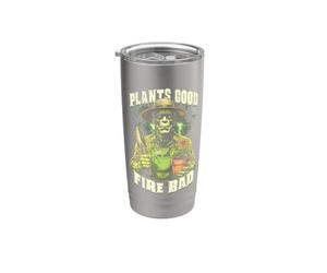 Giardinaggio Frankenstein Piante Buon fuoco Cattivo giardiniere Bicchiere termico in acciaio inox doppia parete