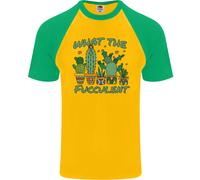 Giardinaggio Fucculent Divertente Piantina Botanist Uomo S/S Baseball T-Shirt