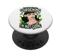 Giardinaggio Heaven Garden Tools Vintage Pop Art Giardiniere Ragazza PopSockets PopGrip Adesivo