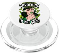 Giardinaggio Heaven Garden Tools Vintage Pop Art Giardiniere Ragazza PopSockets PopGrip per MagSafe