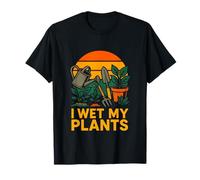 Giardinaggio I Wet My Plants Vintage Donna Fiore di campo Maglietta