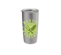 Giardinaggio "Maestro giardiniere" Bicchiere termico in acciaio inox doppia parete
