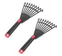 Giardinaggio Mano Rastrello Plastica Palmare Rastrello Strumento Piccolo Foglia