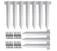 Giardinaggio, pali per Giardinaggio - 10x Paesaggio Stakes | Recinzione Posti di recinzione Sleeper Pase di DURG TELLE