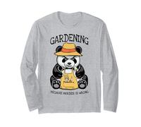 Giardinaggio perché l'omicidio è Sbagliato Panda malvagio Amante delle Piante Maglia a Manica