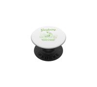 Giardinaggio perché prendere a pugni le persone è sbagliato Piantare divertente PopSockets PopGrip Adesivo