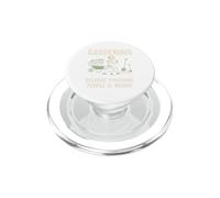 Giardinaggio perché prendere a pugni le persone è sbagliato Piantare il giardino PopSockets PopGrip per MagSafe