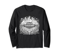 Giardinaggio urbano Piantare la futura pianta in crescita futuristica Maglia a Manica