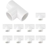 Giardinaggio Will 10 pezzi 3 vie T Tpye 25 mm Heavy Duty montaggio mobili costruzione serra telaio connettori