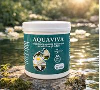 Giardini d’acqua - Aquaviva Bio Attivatore per Laghetti Ornamentali - Migliora Qualità dell’Acqua e Riduce Cattivi Odori - Dose per 20.000 litri