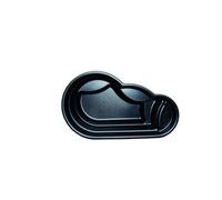 Giardini d'Acqua Laghetto da Giardino Nero MOD Vico Lt 300 Stagno Preformato Nero Vasca Piante Pesci Koi DIY