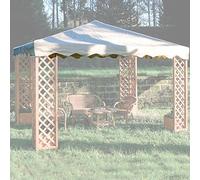 Giardini del Re Copertura Gazebo 3x4 mt Top in Poliestere colore Ecr