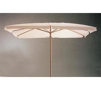 Giardini del Re Ombrellone da Giardino 3x3 mt in Legno colore Bianco - 300X300-8-48