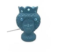 Giardini di Marzo Italia L.MORO DONNA BLU LAMPADA 18,5cm 21025