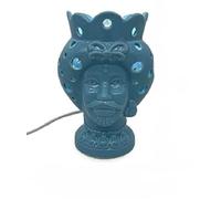 GIARDINI DI MARZO ITALIA L.MORO UOMO BLU LAMPADA 18,5cm 21025MUA