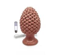 GIARDINI DI MARZO ITALIA L.PIGNA ROSA LAMPADA 38cm 21020PP