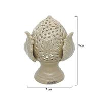 GIARDINI DI MARZO ITALIA PUMO C/LUCE CREMA 9cm PCL222