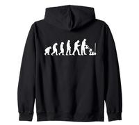 Giardiniere Agricoltore da Giardino Evoluzione Giardino Felpa con Cappuccio