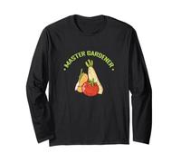 Giardiniere con Passion Master Gardener Maglia a Manica