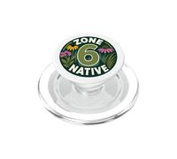 Giardiniere di piante autoctone della zona 6 PopSockets PopGrip per MagSafe