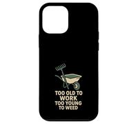 Giardiniere in pensione ancora piantare divertente nonna nonno verde Custodia per iPhone 12 mini