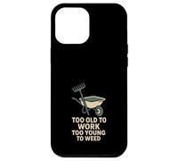 Giardiniere in pensione ancora piantare divertente nonna nonno verde Custodia per iPhone 12 Pro Max
