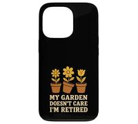 Giardiniere in pensione ancora piantare divertente nonna nonno verde Custodia per iPhone 13 Pro