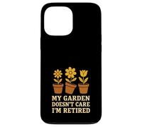 Giardiniere in pensione ancora piantare divertente nonna nonno verde Custodia per iPhone 13 Pro Max