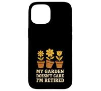 Giardiniere in pensione ancora piantare divertente nonna nonno verde Custodia per iPhone 15