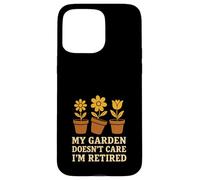 Giardiniere in pensione ancora piantare divertente nonna nonno verde Custodia per iPhone 15 Pro Max