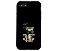 Giardiniere in pensione ancora piantare divertente nonna nonno verde Custodia per iPhone SE (2020) / 7/8