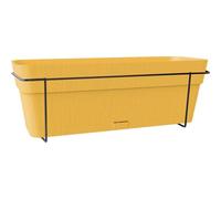 Giardiniere rettangolare Stefanplast Ethica balcone 9L senape 50x18x17cm