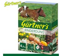 Giardiniere’S 4,5 KG Rinderdung Bio a Lunga Durata Sostanze Nutritive Crescita