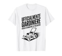 Giardiniere Tagliaerba Giardinaggio Tosaerba Divertente Maglietta