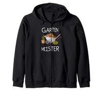 Giardiniere Tshirt Giardino Maestro Felpa con Cappuccio