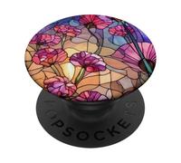 Giardino a mosaico di petali radi PopSockets PopGrip Adesivo