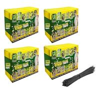 Giardino Agricoltura toWhiteflies AfidiThripsJassid Fly Catcher Insect Catcher Colla Trappola per 100% Risultati