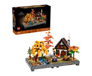Giardino autunnale cottage Lego Icons multicolore