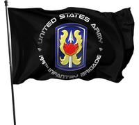 Giardino Bandiera 199Th Infantry Brigade Light The Redcatchers Stagione Bandiera Rinforzata 2 Occhielli Metallici Striscione All'Aperto, Per All'Aperto Al Coperto, Balcone, Giardino, 90x150cm