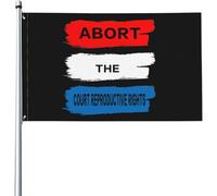 Giardino Bandiera Abort The Court Reproductive Rights Stagione Bandiera Resistente Alle Intemperie Tessuto Da Esterno Striscione All'Aperto, Per Feste Estive, Balcone, Celebrazioni, 90x150cm